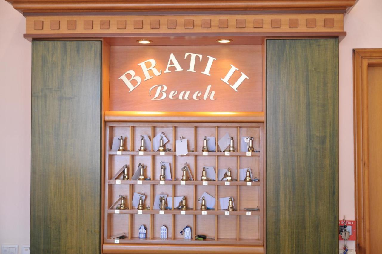 Brati II Beach Hotel อาร์คูดี ภายนอก รูปภาพ
